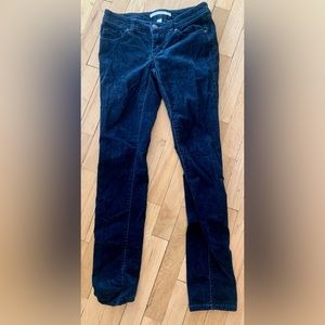 Lauren Conrad Skinny Cords in Navy size 4 ladies